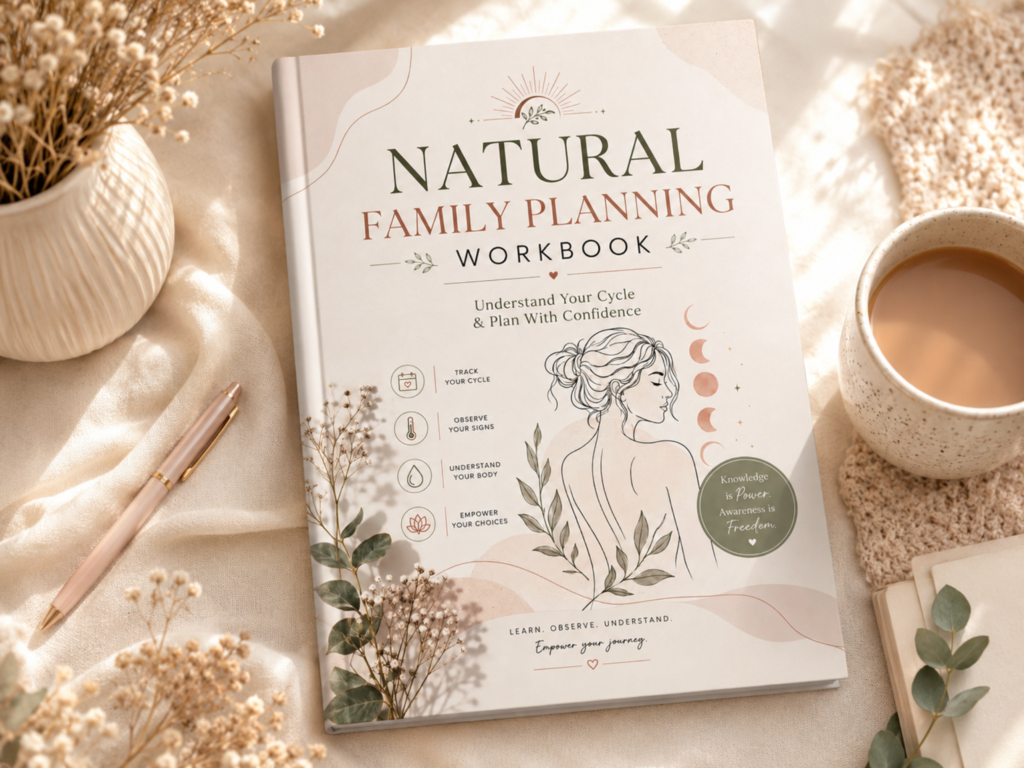 natural family planning workbook printable pdf | fertility awareness tracker