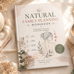 natural family planning workbook printable pdf | fertility awareness tracker