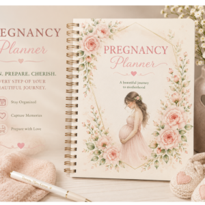 pregnancy planner printable | pregnancy journal pdf | pregnancy binder | baby shower planner | birth plan | hospital bag checklist | a4 planner