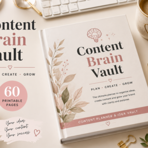 mockup content brain vault
