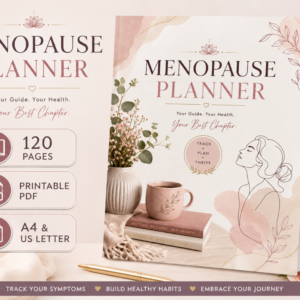 mockup menopause planner