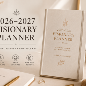 mockup visionary planner