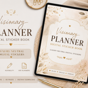 mockup visionary stickers
