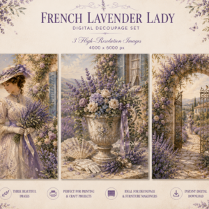 mockup french lavender lady