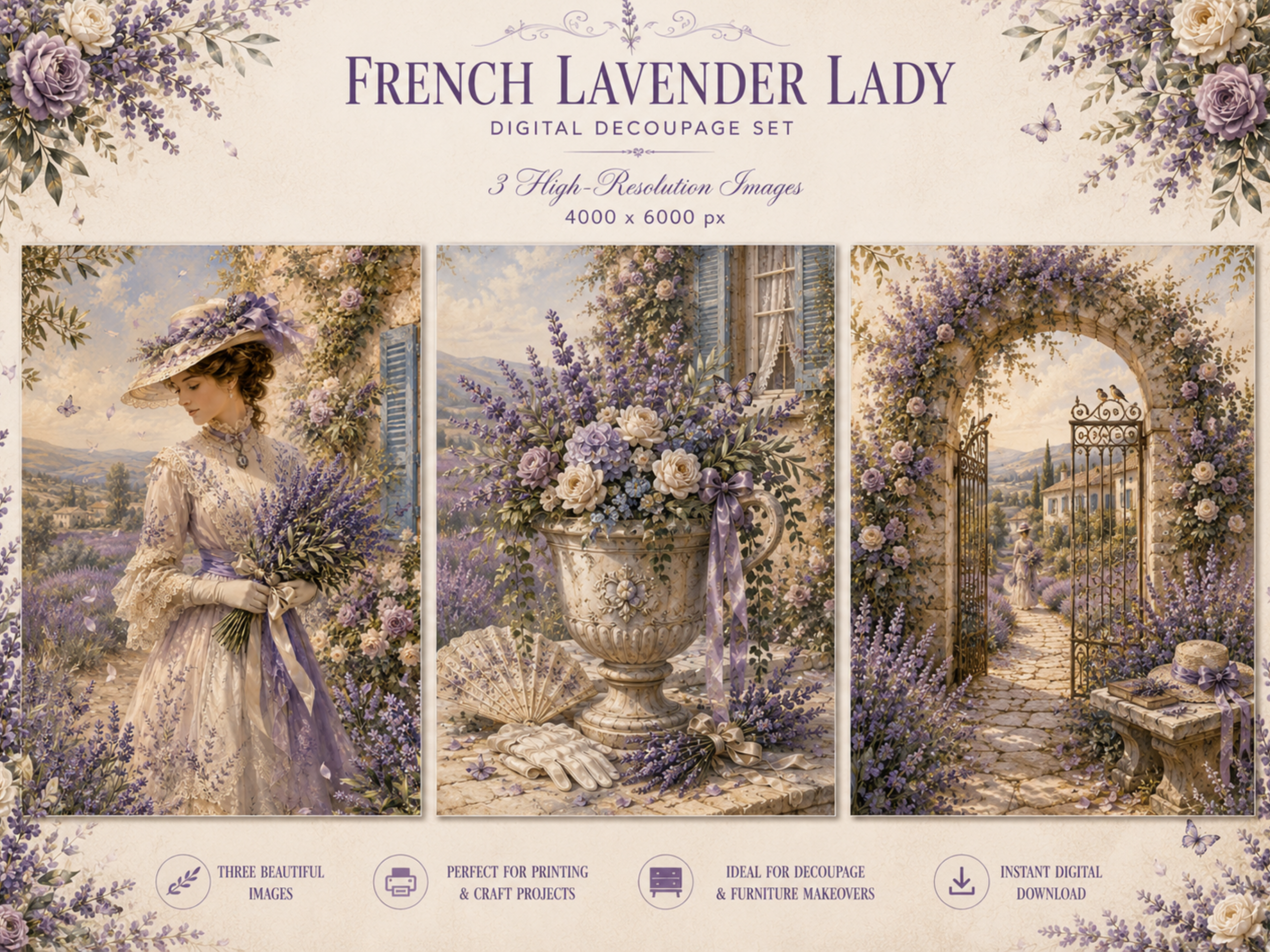 mockup french lavender lady mockup french lavender lady