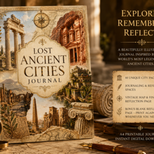 mockup lost ancient cities journal