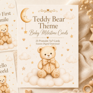 mockup teddy bear theme